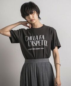 【WEB限定】CHI LA FA Tシャツ≪洗濯機で洗える≫