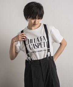 【WEB限定】CHI LA FA Tシャツ≪洗濯機で洗える≫