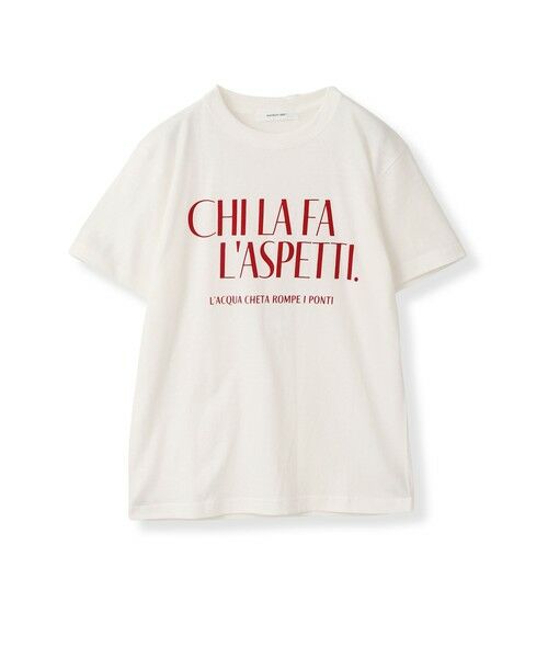 MAYSON GREY / メイソングレイ カットソー | 【WEB限定】CHI LA FA Tシャツ≪洗濯機で洗える≫ | 詳細14