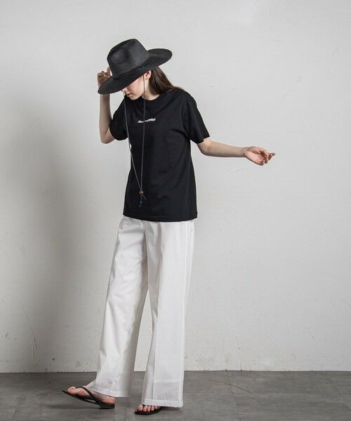 MAYSON GREY / メイソングレイ カットソー | 【WEB限定】Ne pas jeter Tシャツ≪洗濯機で洗える≫ | 詳細7