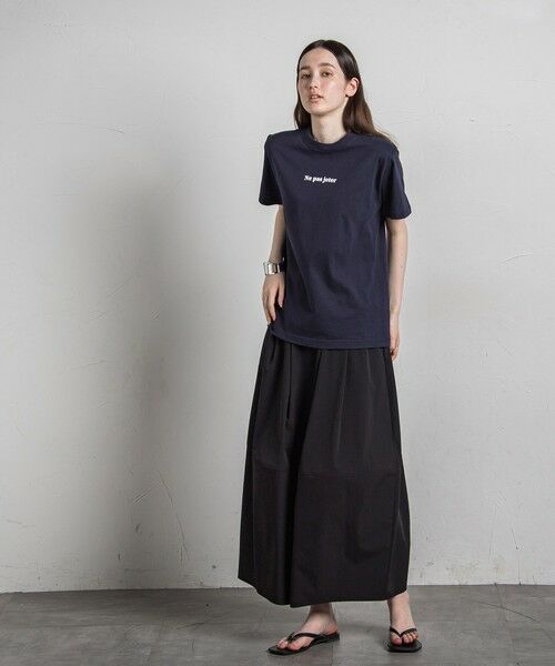 MAYSON GREY / メイソングレイ カットソー | 【WEB限定】Ne pas jeter Tシャツ≪洗濯機で洗える≫ | 詳細12