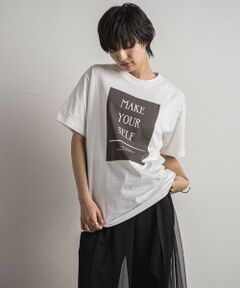 【WEB限定】MAKE YOUR SELF Tシャツ≪洗濯機で洗える≫