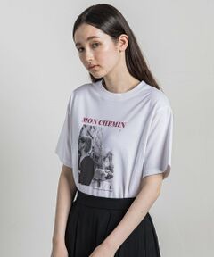 フォトプリントカラーロゴTシャツ≪洗濯機で洗える≫