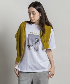 フォトプリントカラーロゴTシャツ≪洗濯機で洗える≫