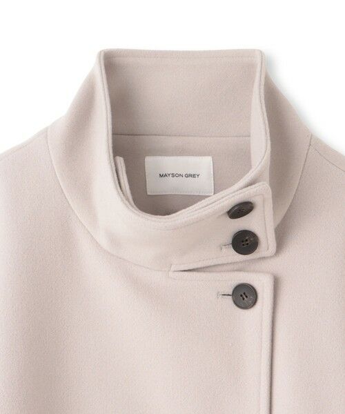MAYSON GREY / メイソングレイ ダッフルコート | 【カタログ掲載】スタンドカラーポンチョ | 詳細9