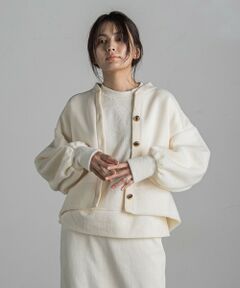 【WEB限定】ダンボール×ニットブルゾン