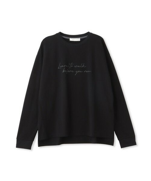 MAYSON GREY / メイソングレイ カットソー | ハンドメッセージロゴロングTシャツ≪洗濯機で洗える≫ | 詳細16