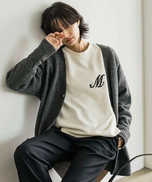 MAYSON GREY / メイソングレイ ニット・セーター | 【カタログ掲載】ルーズVネックカーディガン≪手洗い可能≫ | 詳細9