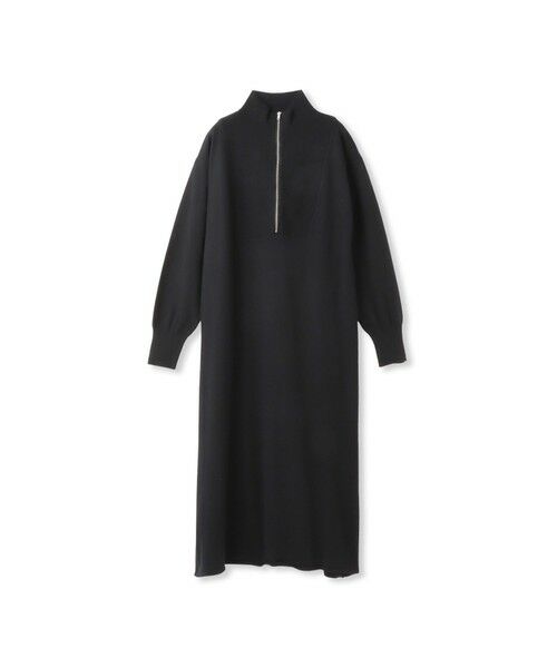 MAYSON GREY / メイソングレイ ロング・マキシ丈ワンピース | 【WEB限定】ハーフジップニットワンピース≪手洗い可能≫ | 詳細4