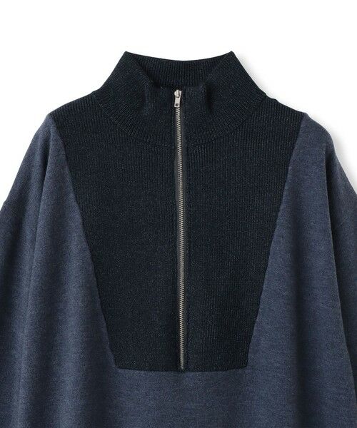 MAYSON GREY / メイソングレイ ロング・マキシ丈ワンピース | 【WEB限定】ハーフジップニットワンピース≪手洗い可能≫ | 詳細10