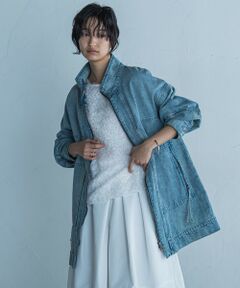 MAYSON GREY / メイソングレイ テーラードジャケット | デニムジップカバーオール