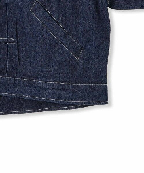 MAYSON GREY / メイソングレイ テーラードジャケット | 【WEB限定】クロップドデニムジャケット≪洗濯機で洗える≫ | 詳細15