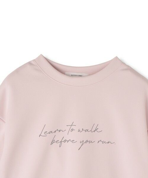 MAYSON GREY / メイソングレイ カットソー | ハンドメッセージプルオーバー≪洗濯機で洗える≫ | 詳細16