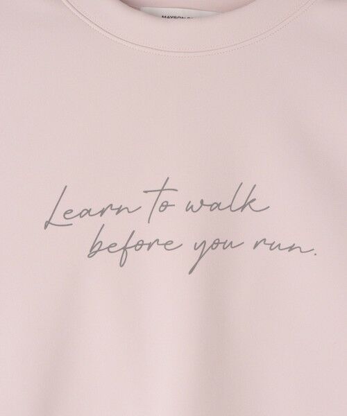 MAYSON GREY / メイソングレイ カットソー | ハンドメッセージプルオーバー≪洗濯機で洗える≫ | 詳細19