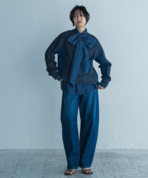 MAYSON GREY / メイソングレイ その他パンツ | 11OZカーブデニムパンツ≪洗濯機で洗える≫ | 詳細4