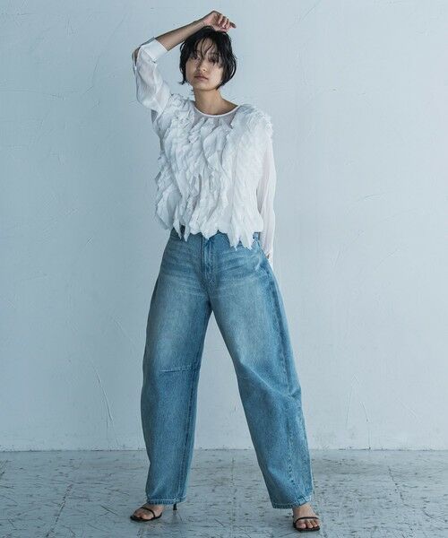 MAYSON GREY / メイソングレイ その他パンツ | 11OZカーブデニムパンツ≪洗濯機で洗える≫ | 詳細25