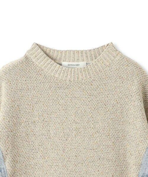MAYSON GREY / メイソングレイ ニット・セーター | デニムドッキングニットプルオーバー≪手洗い可能≫ | 詳細17