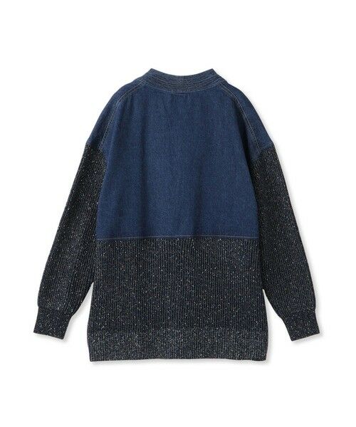MAYSON GREY / メイソングレイ ニット・セーター | デニムドッキングニットカーデ≪手洗い可能≫ | 詳細14