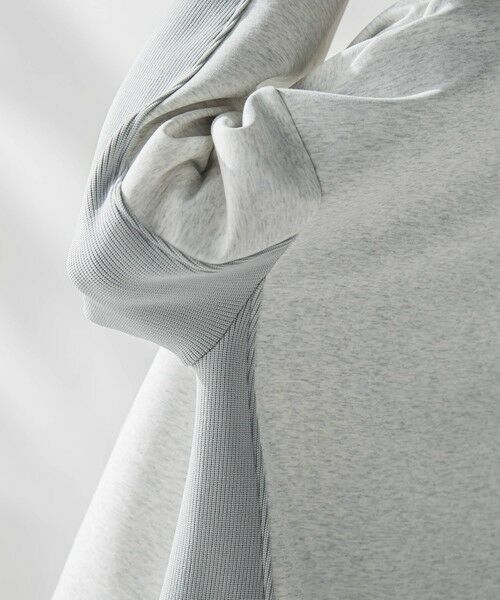 MAYSON GREY / メイソングレイ テーラードジャケット | ダンボール×ニットノーカラーブルゾン≪手洗い可能≫ | 詳細7