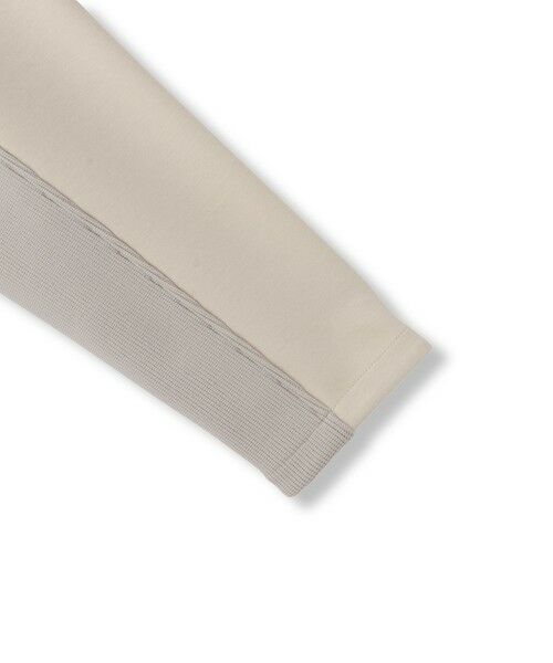 MAYSON GREY / メイソングレイ テーラードジャケット | ダンボール×ニットノーカラーブルゾン≪手洗い可能≫ | 詳細26