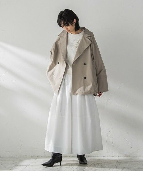 MAYSON GREY / メイソングレイ カットソー | フラワーモチーフスウェットプルオーバー≪手洗い可能≫ | 詳細7