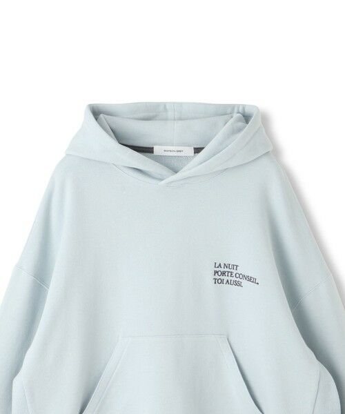 MAYSON GREY / メイソングレイ カットソー | 刺繍ロゴパーカー≪洗濯機で洗える≫ | 詳細10