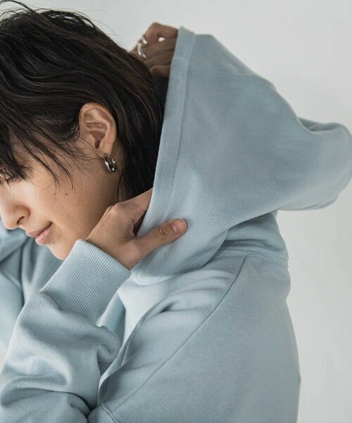 MAYSON GREY / メイソングレイ カットソー | 刺繍ロゴパーカー≪洗濯機で洗える≫ | 詳細7