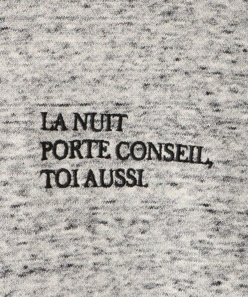 MAYSON GREY / メイソングレイ カットソー | 刺繍ロゴパーカー≪洗濯機で洗える≫ | 詳細22