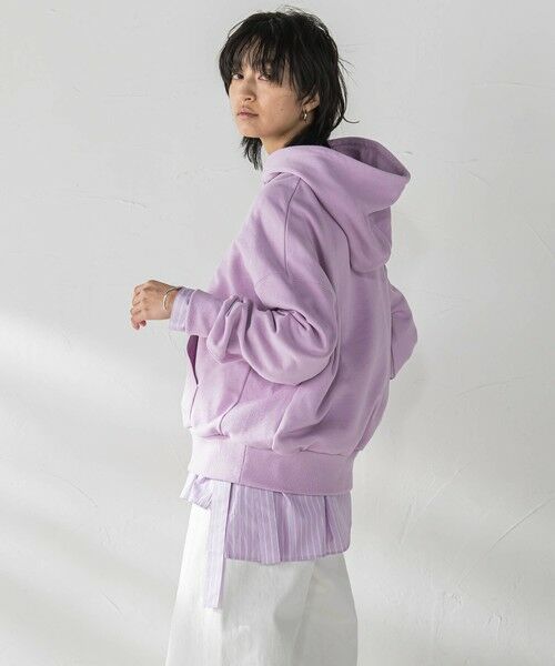 MAYSON GREY / メイソングレイ カットソー | 刺繍ロゴパーカー≪洗濯機で洗える≫ | 詳細24