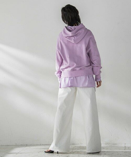 MAYSON GREY / メイソングレイ カットソー | 刺繍ロゴパーカー≪洗濯機で洗える≫ | 詳細28