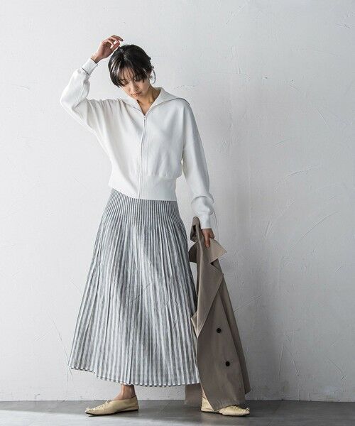 MAYSON GREY / メイソングレイ カーディガン・ボレロ | ジップニットカーディガン≪手洗い可能≫ | 詳細7