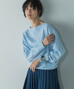 MAYSON GREY / メイソングレイ ニット・セーター | Vガゼットドルマンニットプルオーバー≪手洗い可能≫