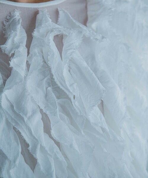 MAYSON GREY / メイソングレイ シャツ・ブラウス | レイヤードフリルブラウス≪手洗い可能≫ | 詳細13