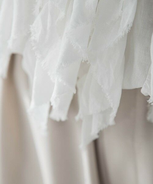 MAYSON GREY / メイソングレイ シャツ・ブラウス | レイヤードフリルブラウス≪手洗い可能≫ | 詳細9
