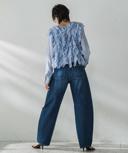 MAYSON GREY / メイソングレイ シャツ・ブラウス | レイヤードフリルブラウス≪手洗い可能≫ | 詳細20