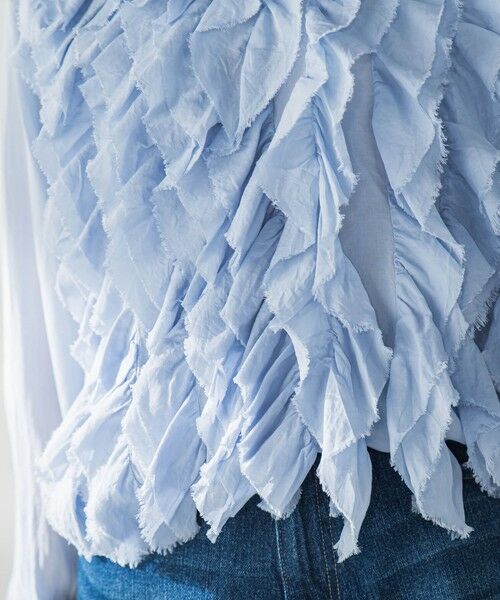 MAYSON GREY / メイソングレイ シャツ・ブラウス | レイヤードフリルブラウス≪手洗い可能≫ | 詳細21