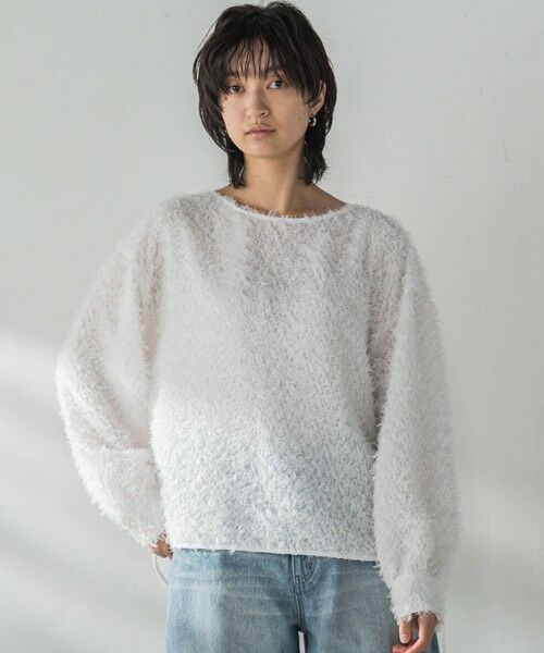 MAYSON GREY / メイソングレイ シャツ・ブラウス | シアーフェザーブラウス≪手洗い可能≫ | 詳細1