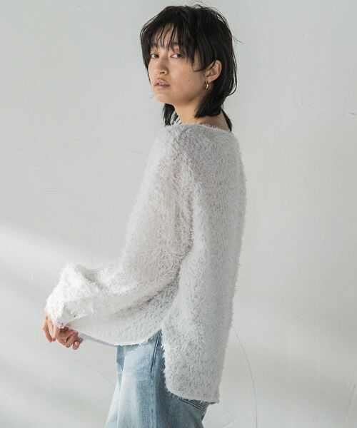 MAYSON GREY / メイソングレイ シャツ・ブラウス | シアーフェザーブラウス≪手洗い可能≫ | 詳細2