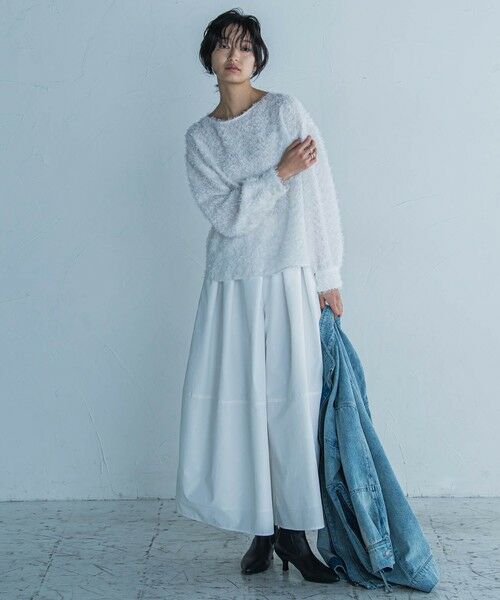 MAYSON GREY / メイソングレイ シャツ・ブラウス | シアーフェザーブラウス≪手洗い可能≫ | 詳細14