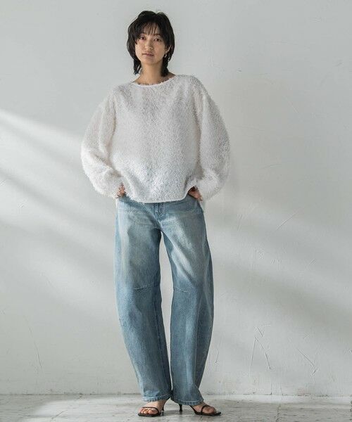 MAYSON GREY / メイソングレイ シャツ・ブラウス | シアーフェザーブラウス≪手洗い可能≫ | 詳細4