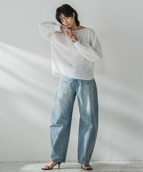 MAYSON GREY / メイソングレイ シャツ・ブラウス | シアーフェザーブラウス≪手洗い可能≫ | 詳細5