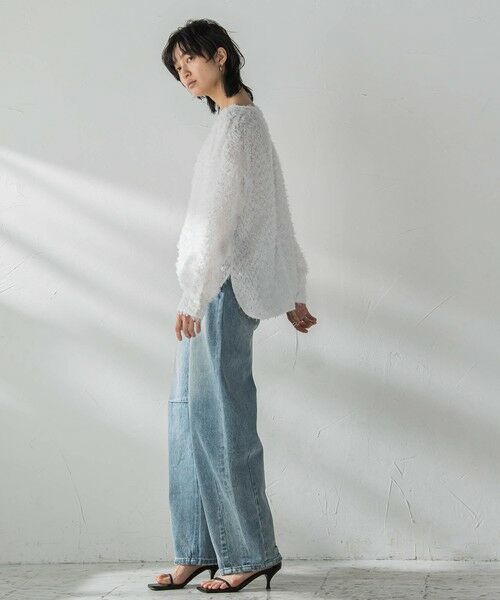 MAYSON GREY / メイソングレイ シャツ・ブラウス | シアーフェザーブラウス≪手洗い可能≫ | 詳細6