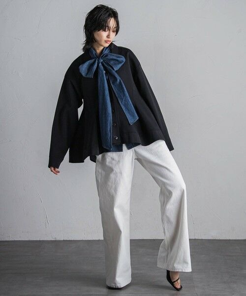 MAYSON GREY / メイソングレイ シャツ・ブラウス | デニムボウタイブラウス≪洗濯機で洗える≫ | 詳細11