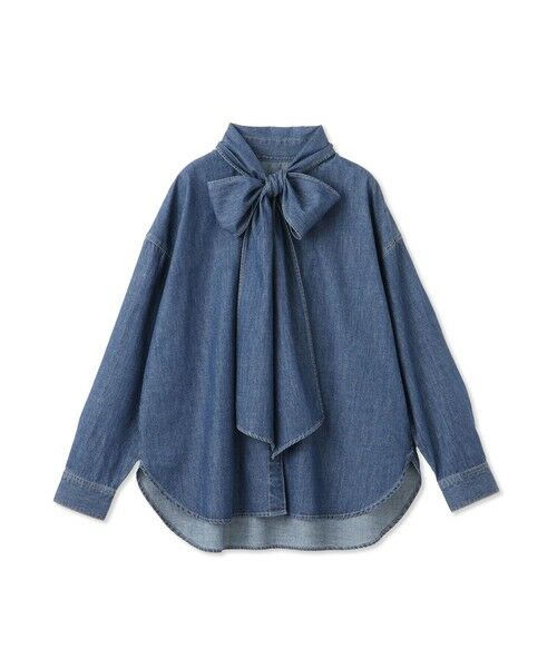 MAYSON GREY / メイソングレイ シャツ・ブラウス | デニムボウタイブラウス≪洗濯機で洗える≫ | 詳細16