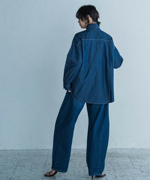 MAYSON GREY / メイソングレイ シャツ・ブラウス | デニムボウタイブラウス≪洗濯機で洗える≫ | 詳細6