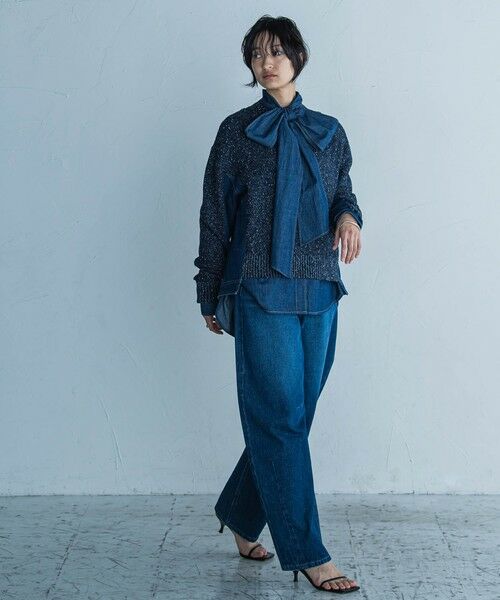 MAYSON GREY / メイソングレイ シャツ・ブラウス | デニムボウタイブラウス≪洗濯機で洗える≫ | 詳細8