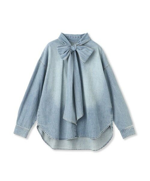 MAYSON GREY / メイソングレイ シャツ・ブラウス | デニムボウタイブラウス≪洗濯機で洗える≫ | 詳細24