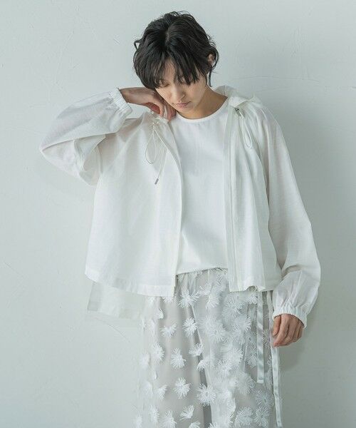 MAYSON GREY / メイソングレイ シャツ・ブラウス | 叶えるフーディシャツブルゾン≪洗濯機で洗える≫ | 詳細1