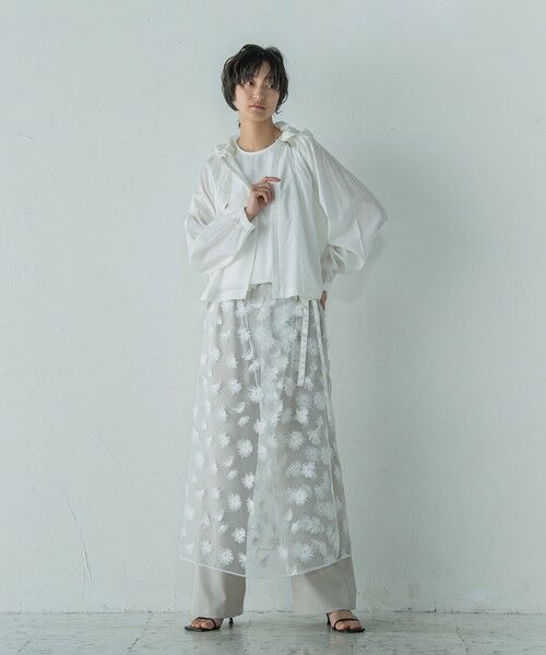 MAYSON GREY / メイソングレイ シャツ・ブラウス | 叶えるフーディシャツブルゾン≪洗濯機で洗える≫ | 詳細3