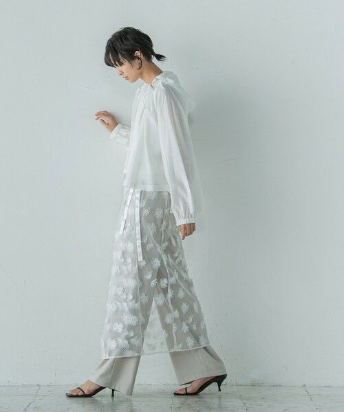 MAYSON GREY / メイソングレイ シャツ・ブラウス | 叶えるフーディシャツブルゾン≪洗濯機で洗える≫ | 詳細4